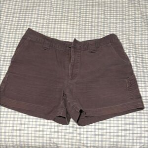 Patagonia canvas stand up shorts, dark grey